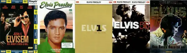 Kolekce Elvis Presley 2DVD + 3CD 