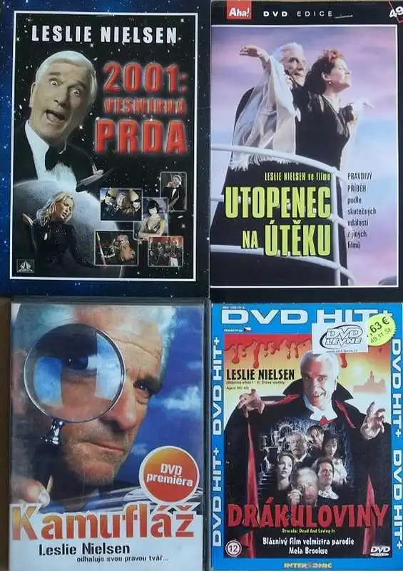 Kolekce Leslie Nielsen 4DVD