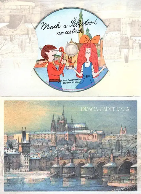 60 večerníčků - 53 - Mach a Šebestová na cestách - ( dárkový obal) DVD