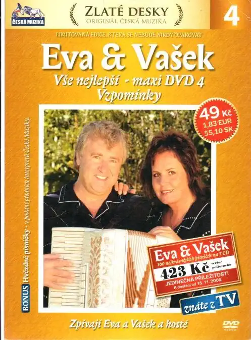   Eva a Vašek - Vše nejlepší 4 (Vzpomínky) bazarové zboží