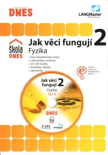 Jak věci fungují 2 Fyzika - CD papírová pošetka