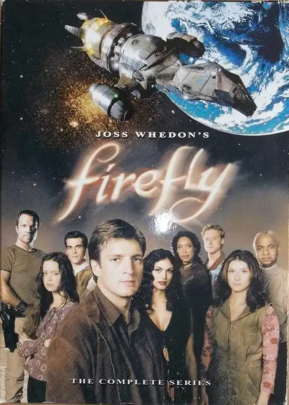 Firefly kompletní série AJ - DVD - přebal kolekce mírně poškozen skladováním