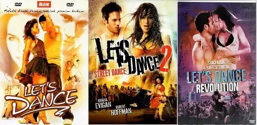 Kolekce Let´s dance  3 DVD