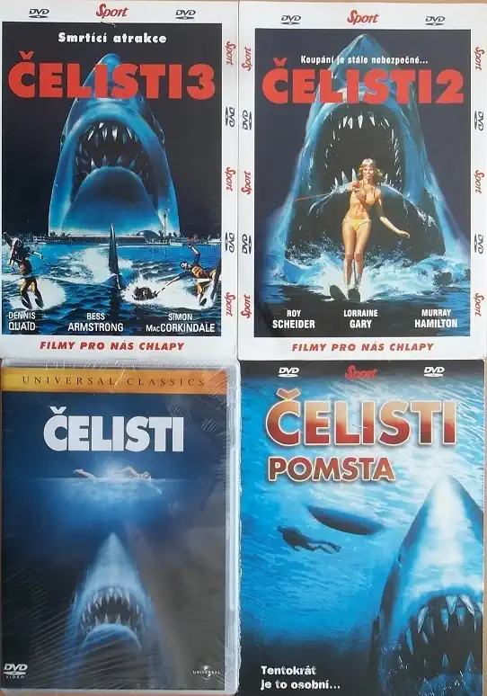 Kolekce Čelisti 4 DVD