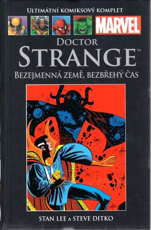 Ultimátní komiksový komplet H87 DOCTOR STRANGE - BEZEJMENNÁ ZEMĚ, BEZBŘEHÝ ČAS /bazarové zboží/
