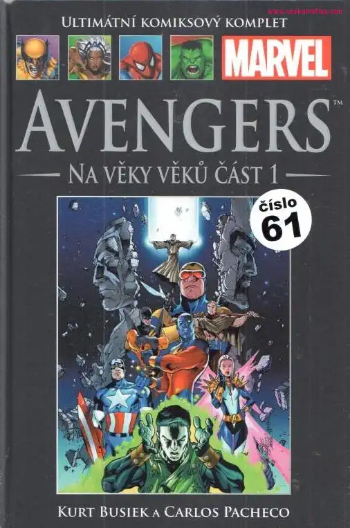 Ultimátní komiksový komplet H61 AVENGERS - NA VĚKY VĚKŮ - ČÁST PRVNÍ /bazarové zboží/