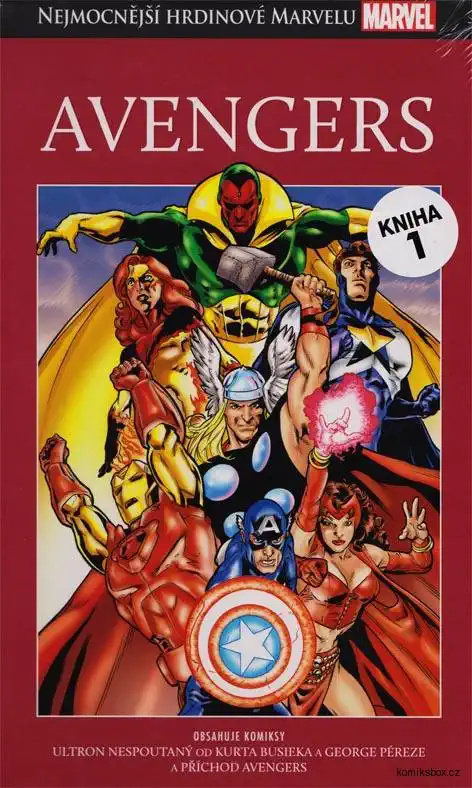 Nejmocnější hrdinové Marvelu - Avengers (hřbet 1)