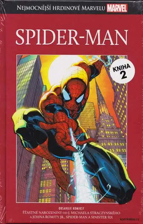Nejmocnější hrdinové Marvelu - Spider-Man (hřbet2)