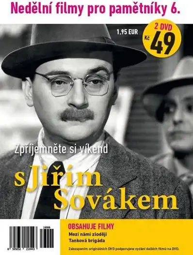Nedělní filmy pro pamětníky 6. - Jiří Sovák - 2 DVD