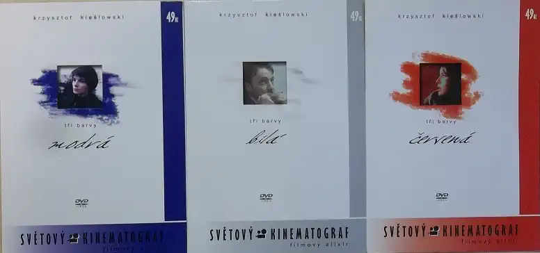 Kolekce Krzysztof Kieślowski - Tři barvy - modrá, bílá, červená - DVD