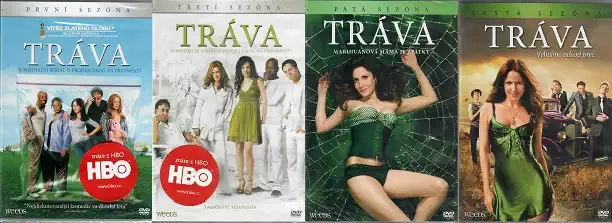 Kolekce Tráva 4 série DVD ( nekompletní )