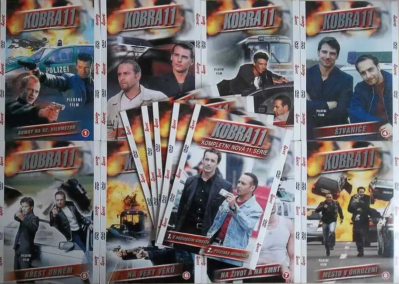 Kolekce Kobra 11 - 13 DVD