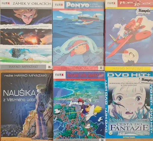 Kolekce H. Miyazaki 6DVD