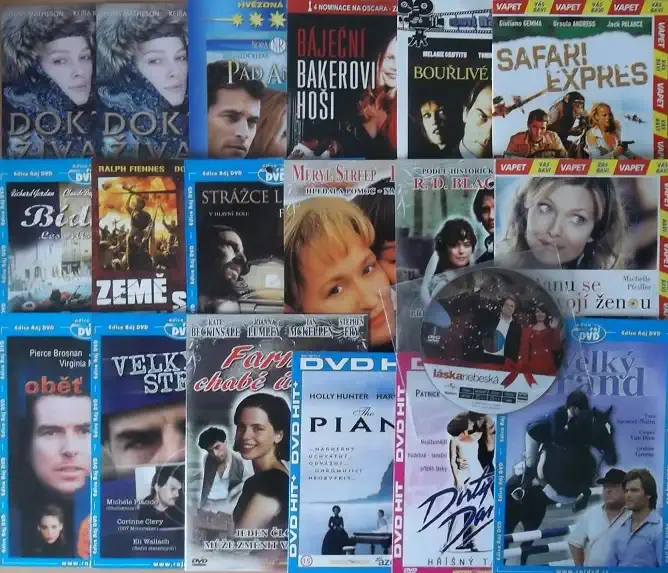 Kolekce Romantický a Rodinný film 19 DVD 