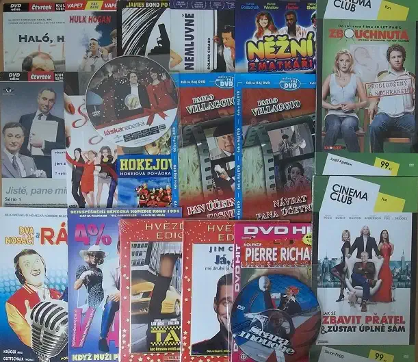 Kolekce komedie 18 DVD