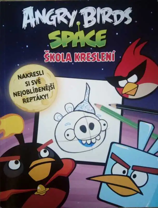 Angry Birds Space škola kreslení