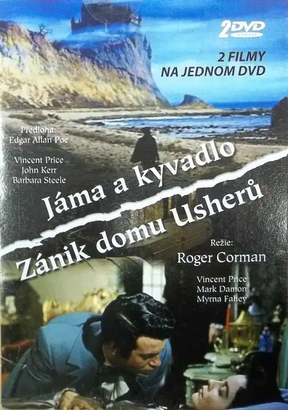 Jáma a kyvadlo/ Zánik domu Usherů - DVD pošetka - bazarové zboží 