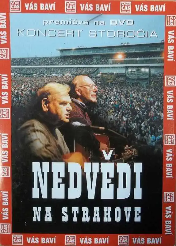 Nedvědi na strahově - DVD pošetka