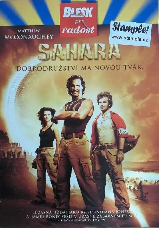 Sahara -poš. - DVD