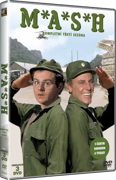 M.A.S.H (seriál) - kompletní 3. sezóna - 3x DVD slim v papírovém přebalu
