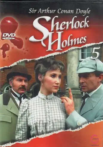 Sherlock Holmes 5 - Strakatý pás/Modrá karbunkule (originální znění s CZ titulky) DVD