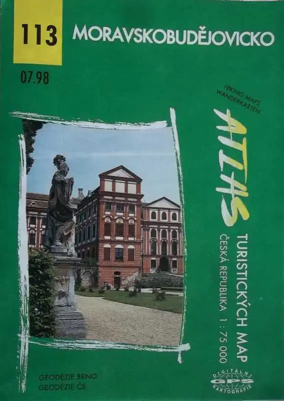 Moravskobudějovicko - Atlas tur.map 113