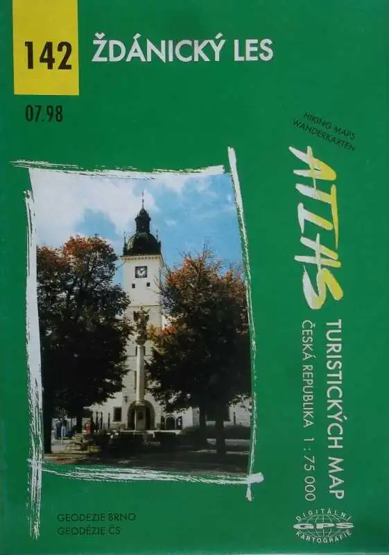 Ždánický les - Atlas turistických map 142