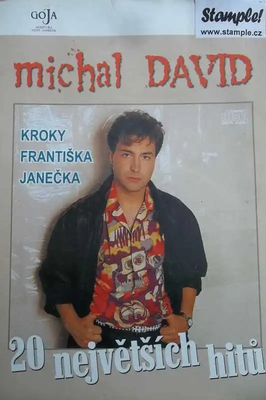 Michal David 20 největších hitů - kroky Franitška Janečka - CD -  bazarové zboží 