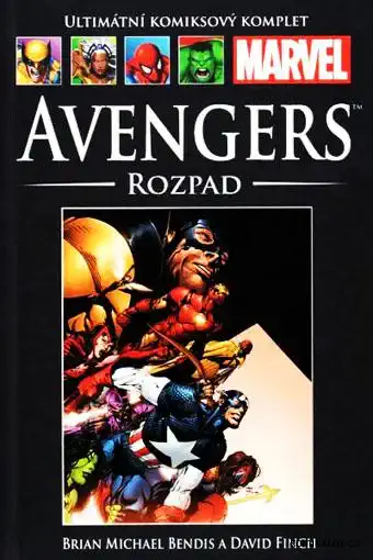 Ultimátní komiksový komplet H34 AVENGERS - ROZPAD - bazarové zboží