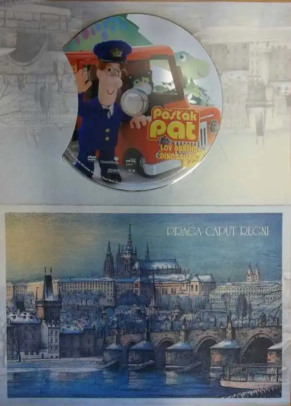 Pošťák Pat - Lov obřího dinosaura (dárková obálka) - DVD