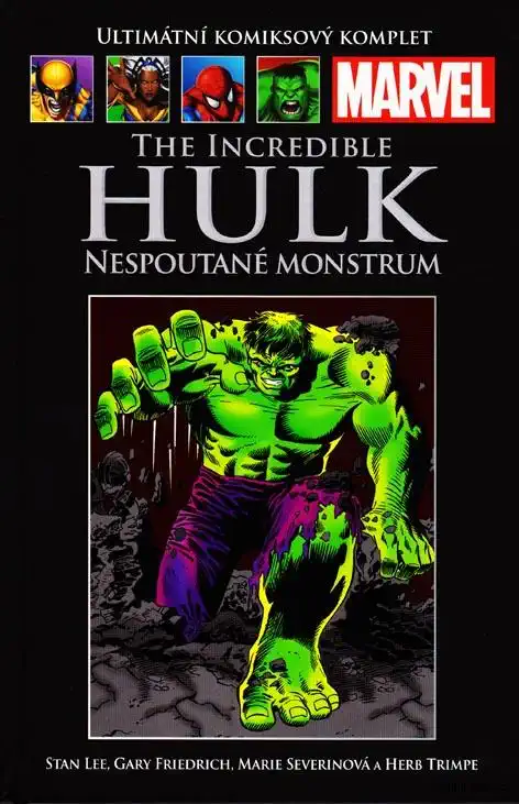Ultimátní komiksový komplet H95 THE INCREDIBLE HULK - NESPOUTANÉ MONSTRUM