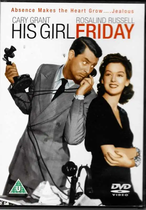 His girl Friday (Jeho Dívka Pátek) - DVD plast