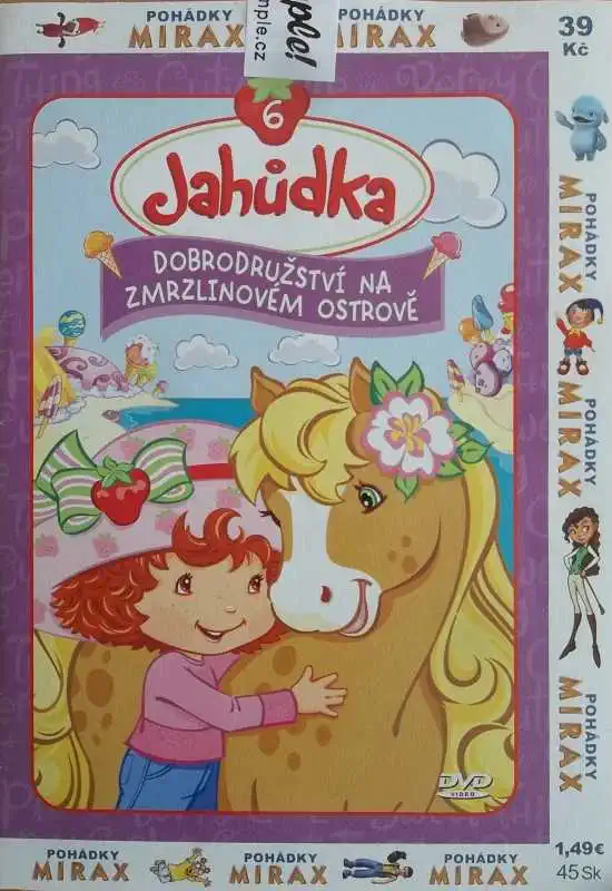 Jahůdka 6 - Dobrodružství na zmrzlinovém ostrově - DVD pošetka