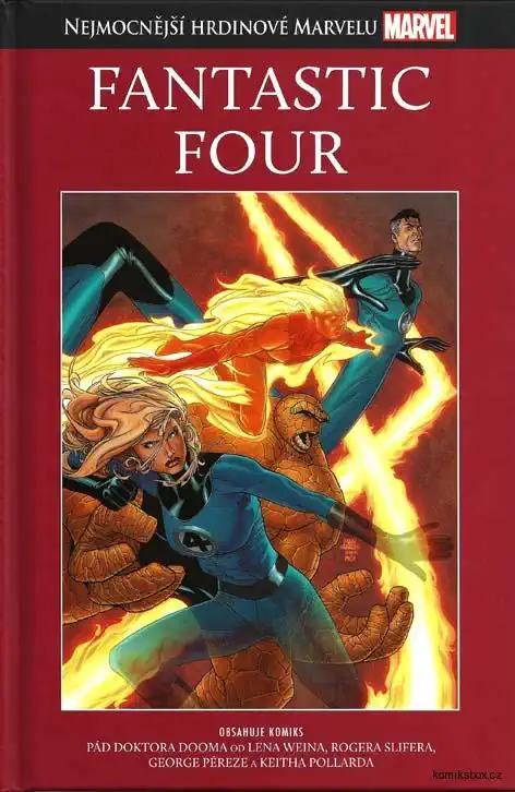 Nejmocnější hrdinové Marvelu - Fantastic Four (hřbet11)