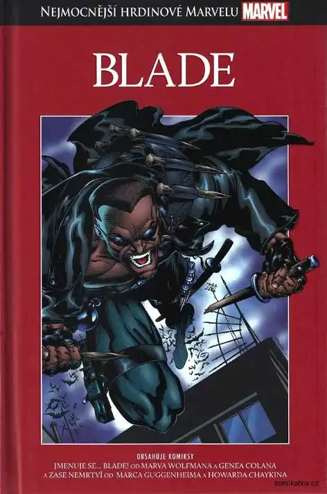 Nejmocnější hrdinové Marvelu - Blade (hřbet29)