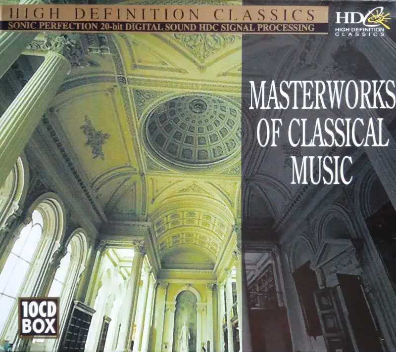 Masterworks of classical music - High definition classic - 10CD