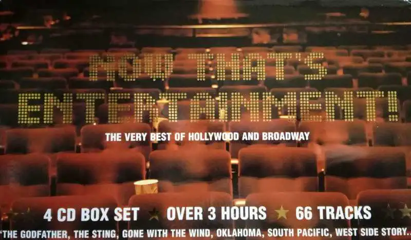 Now that´s entertanment! - The very est of Holywood and Brodway 4CD