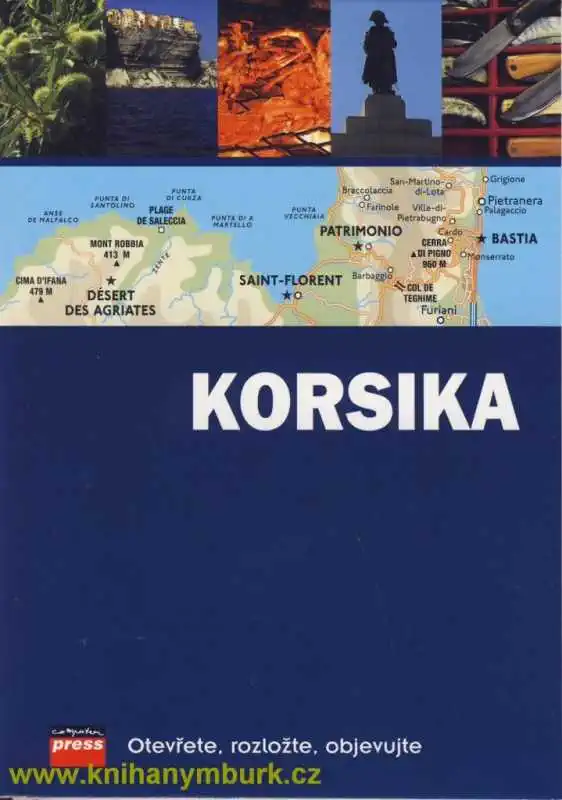 Korsika - otevřete, rozložte, objevujte