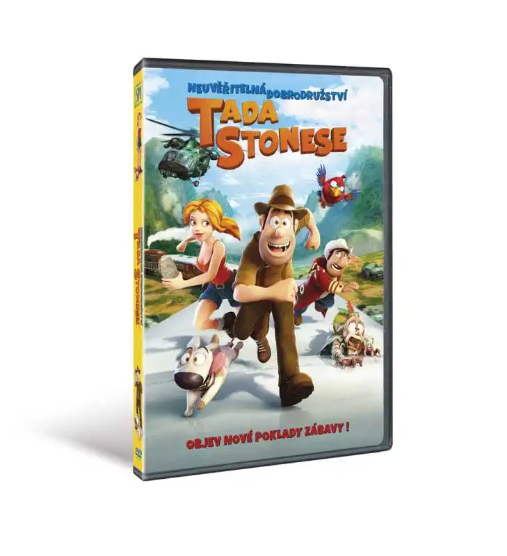 Neuvěřitelná dobrodružství Tada Stonese ( plast ) - DVD
