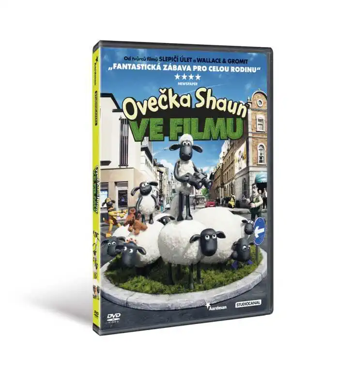 Ovečka Shaun ve filmu ( plast ) - DVD /bazarové zboží/