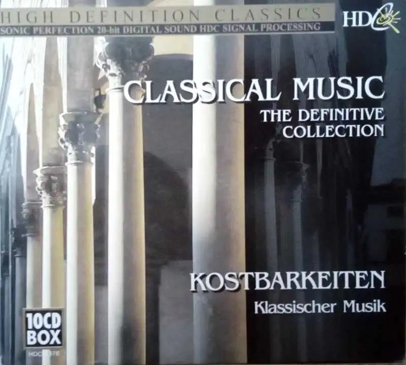 Classical music the definitive collection - kostbarkeiten 10CD