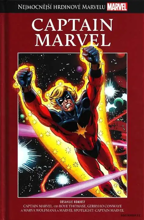 Nejmocnější hrdinové Marvelu - Captain Marvel (hřbet10)