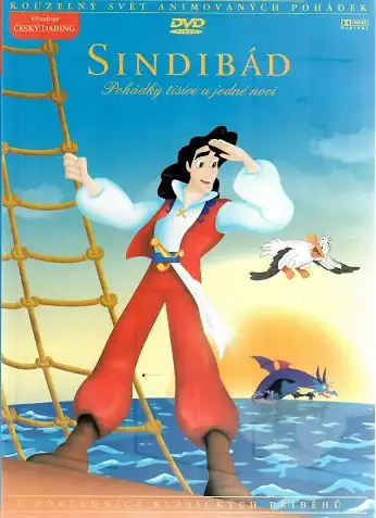 Sindibád ( pohádky tisíc a jedné noci ) - DVD plast