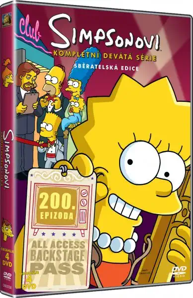 Simpsonovi 9. série DVD /bazarové zboží/