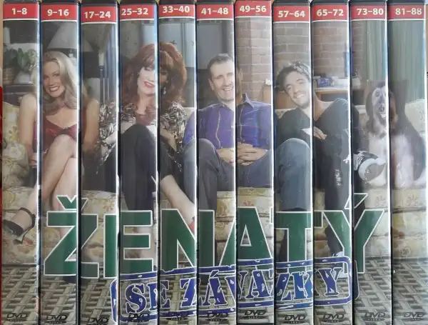 Kolekce Ženatý se závazky KOMPLETNÍ 88DVD - bazarové zboží