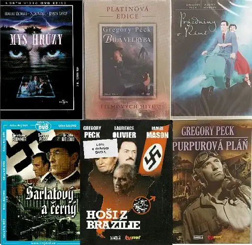 Kolekce Gregory Peck 6DVD