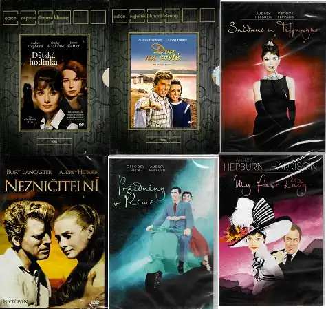 Kolekce Audrey Hepburn 6 DVD