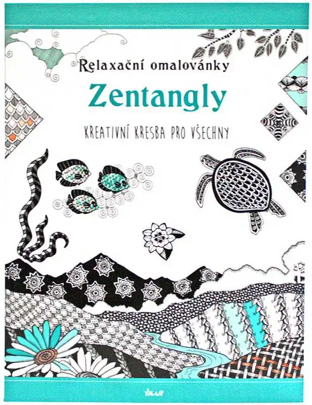 Relaxační omalovánky - Zentagly