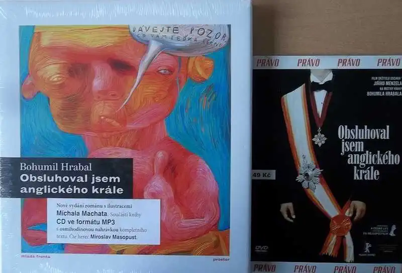 Kolekce Obsluhoval jsem anglického krále + CD v MP3 + Dárek DVD 