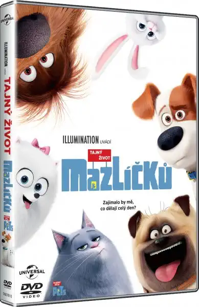Tajný život mazlíčků - DVDplast /bazarové zboží/